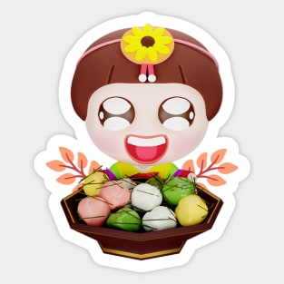 Yummy Chuseok Songpyeon Sticker